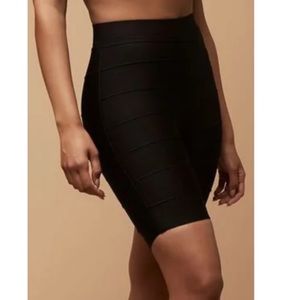 Forever 21 x Herve Leger black bandage shorts